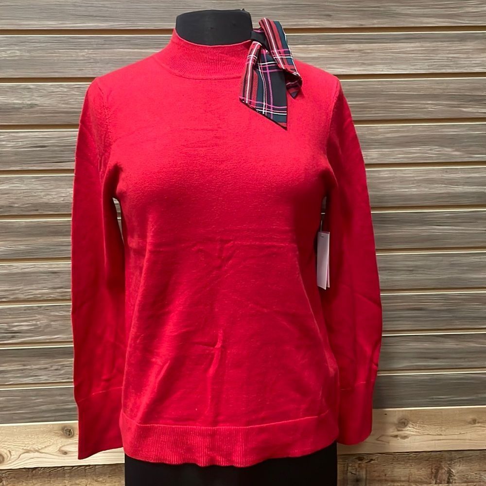 Riley & Rae Collared 2 for 1 Sweater-Small